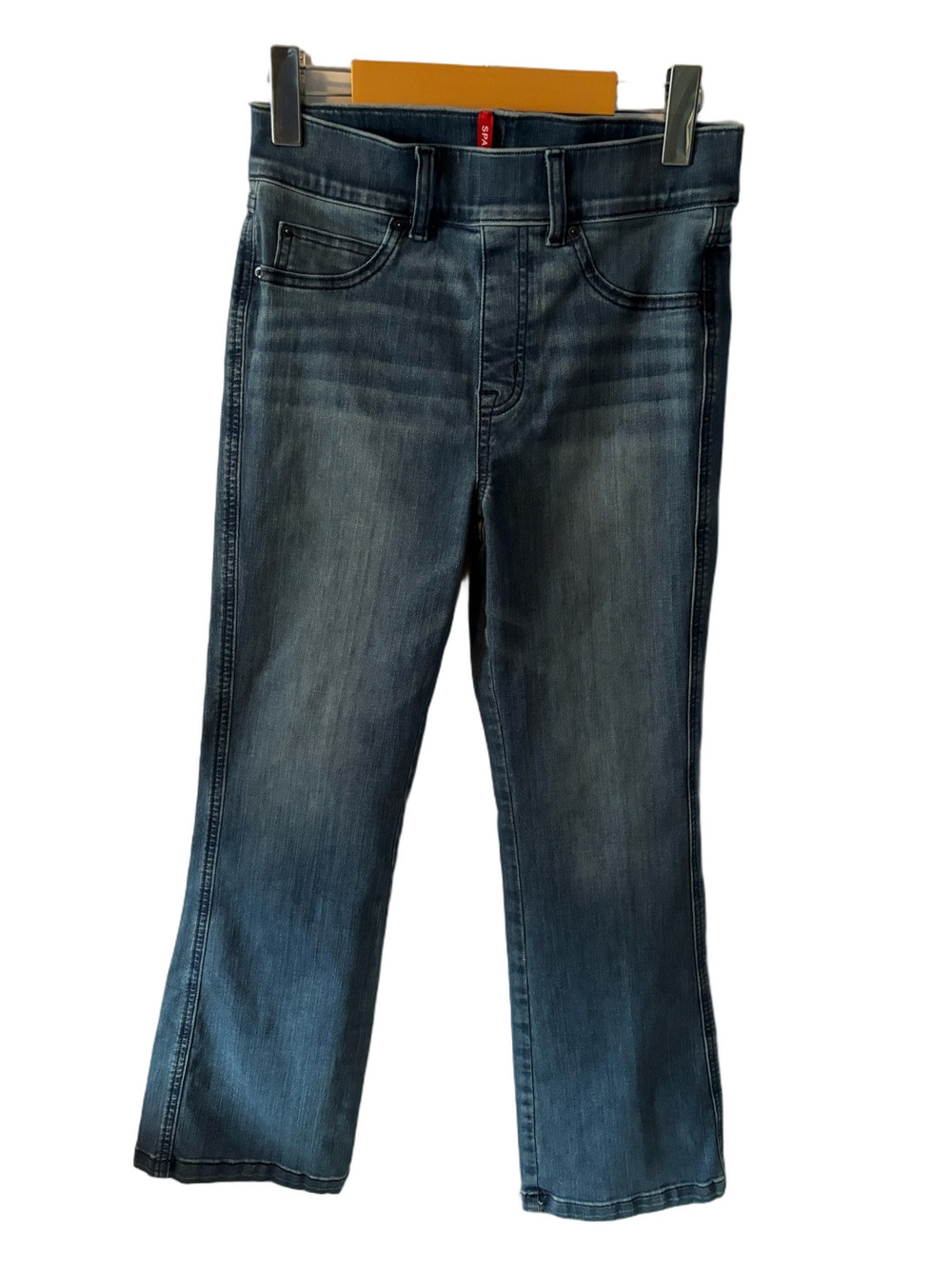 Spanx Kick Flare Jeans S Vintage
Indigo Shaping Denim Pull-On Pants Stretch - Picture 3 of 9